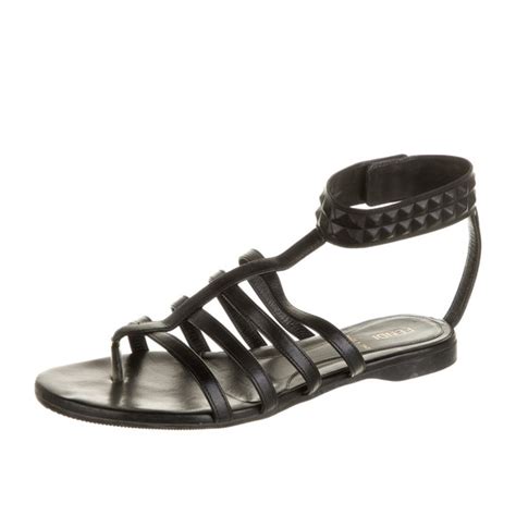 fendi diana studded gladiator sandals|Shoes .